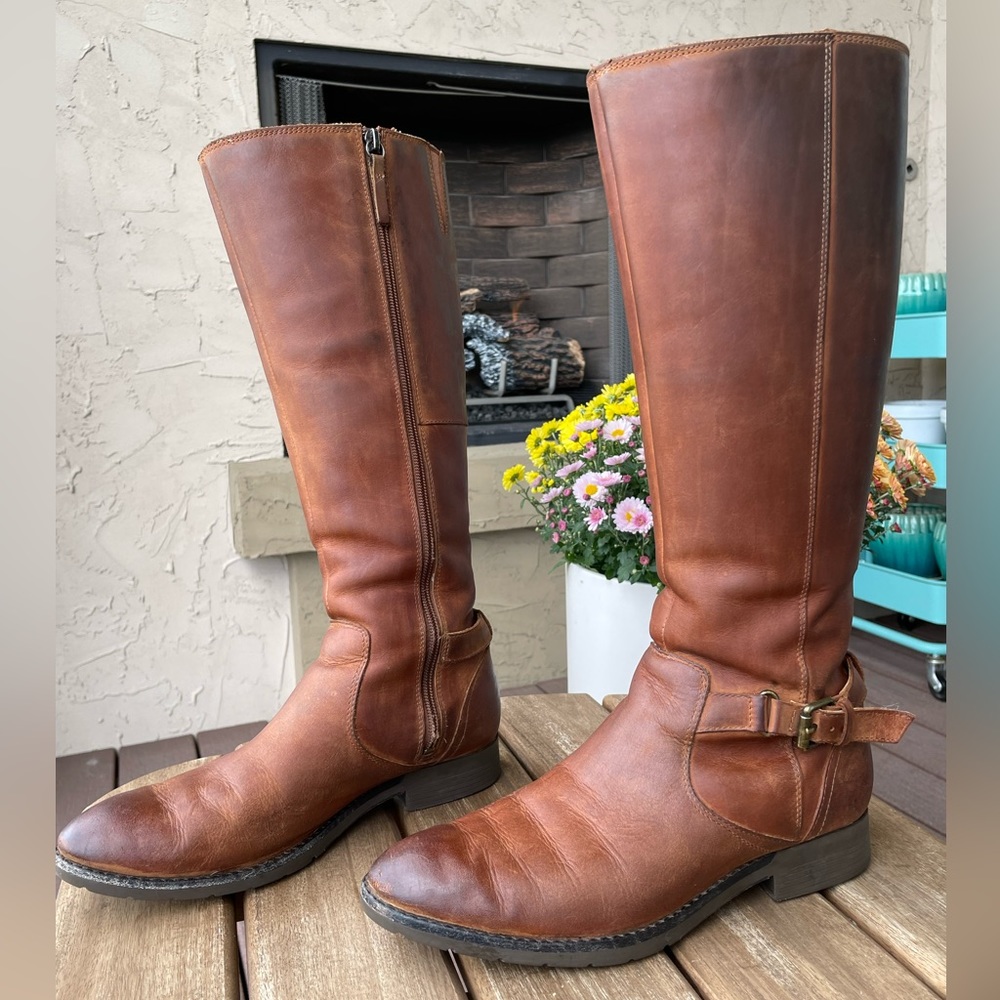 Sebago Dryside Riding Boots. Size 8